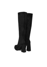 DeeZee Kozaki CL221013H Czarny. Kolor: czarny. Materiał: materiał