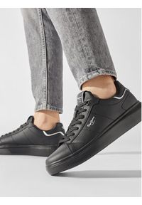 Pepe Jeans Sneakersy PMS30981 Czarny. Kolor: czarny. Materiał: skóra #4