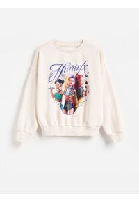 Reserved - Bluza Kpop Demon Hunters™ - złamana biel. Materiał: bawełna #1