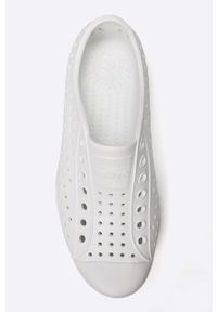 Native Tenisówki damskie kolor biały. Nosek buta: okrągły. Kolor: biały. Wzór: motyw zwierzęcy