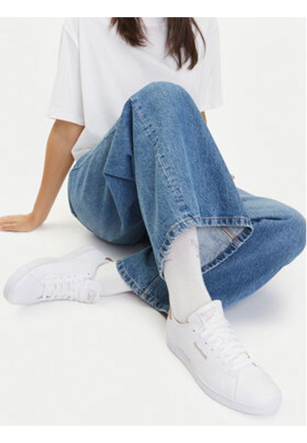 Reebok Sneakersy COURT CLEAN 100220422 Biały. Kolor: biały. Materiał: skóra