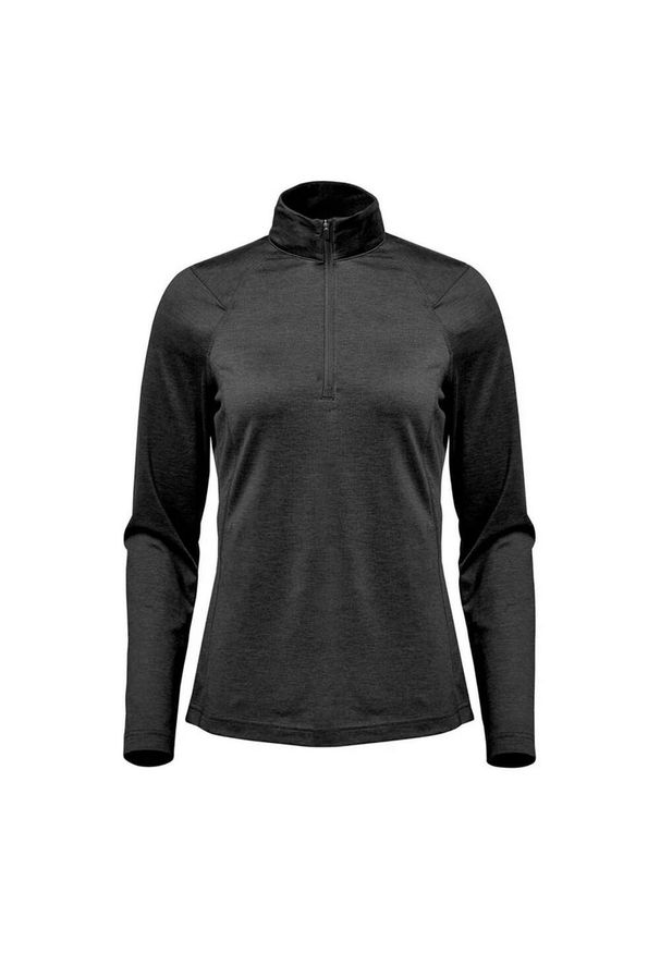 STORMTECH - Damski Sweter Milano Quarter Zip Pullover. Kolor: czarny