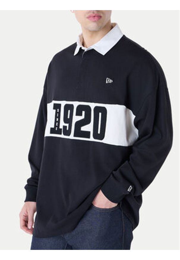 New Era Bluza 60596285 Czarny Regular Fit. Kolor: czarny. Materiał: bawełna