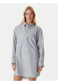 G-Star RAW - G-Star Raw Sukienka koszulowa D26979-C290 Niebieski Oversize. Kolor: niebieski. Materiał: bawełna. Typ sukienki: koszulowe, oversize