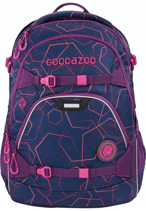 COOCAZOO - Coocazoo Plecak szkolny ScaleRale Laserbeam Plum