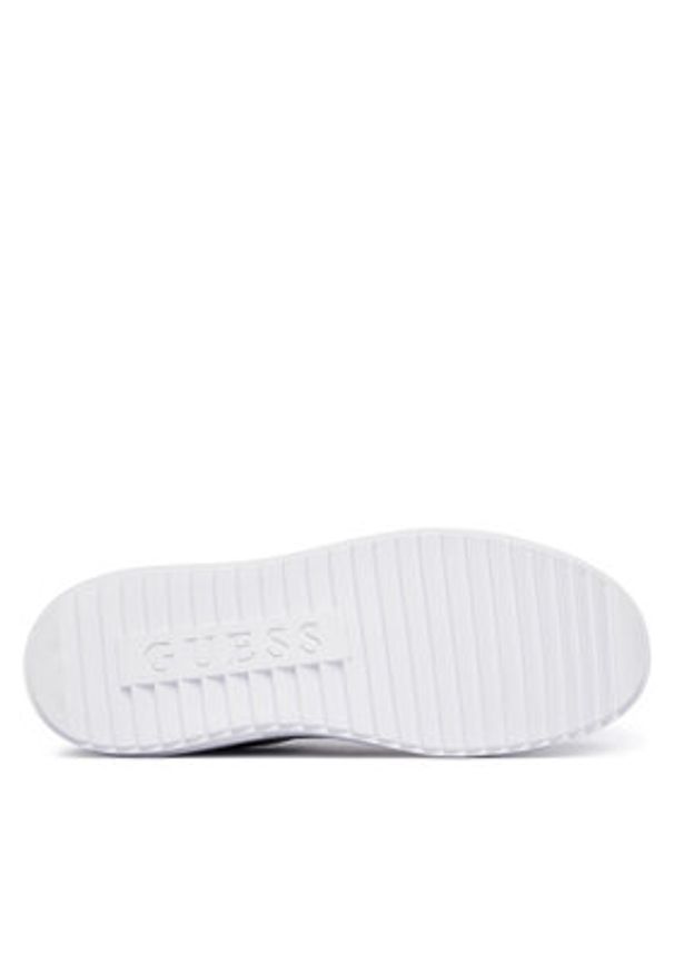 Guess Sneakersy FLFD15 PEL12 Brązowy. Kolor: brązowy. Materiał: skóra