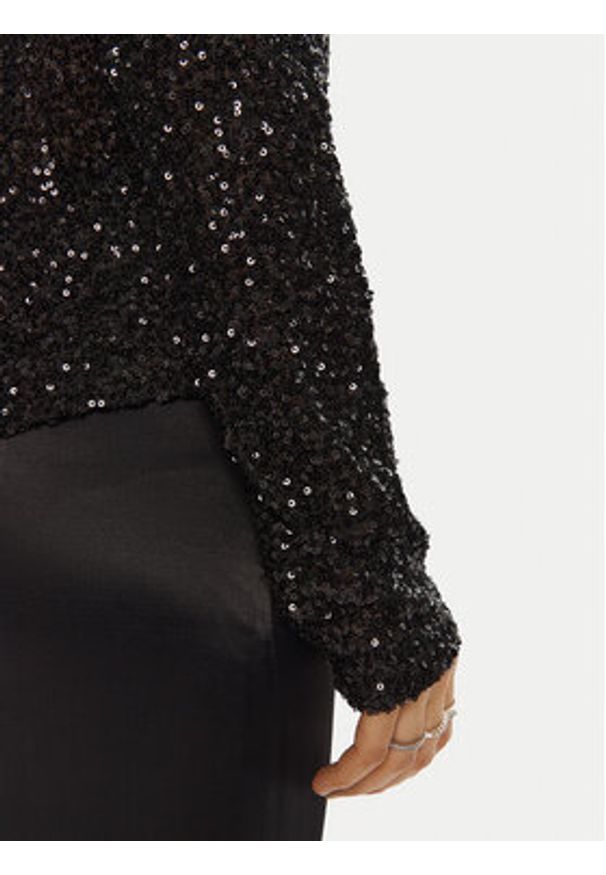 Bruuns Bazaar Bluzka Casi BBW4193 Czarny Regular Fit. Kolor: czarny. Materiał: syntetyk