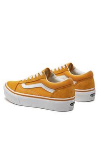 Vans Tenisówki Old Skool Platform VN0009PDLSV1 Żółty. Kolor: żółty. Materiał: materiał. Obcas: na platformie