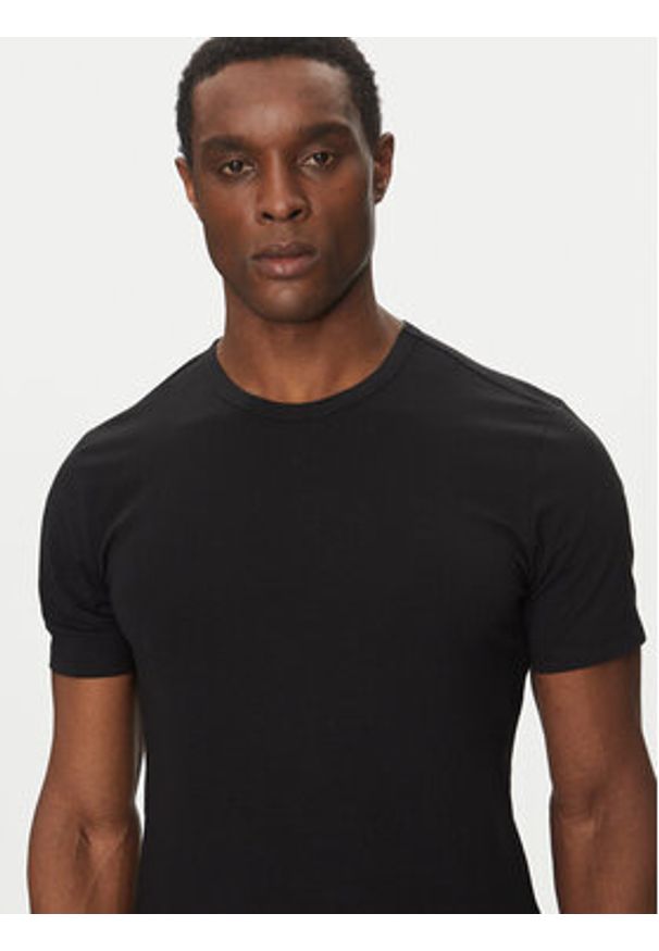 Calvin Klein Underwear Komplet 3 t-shirtów LV00NB4185 Czarny Regular Fit. Kolor: czarny. Materiał: bawełna, syntetyk