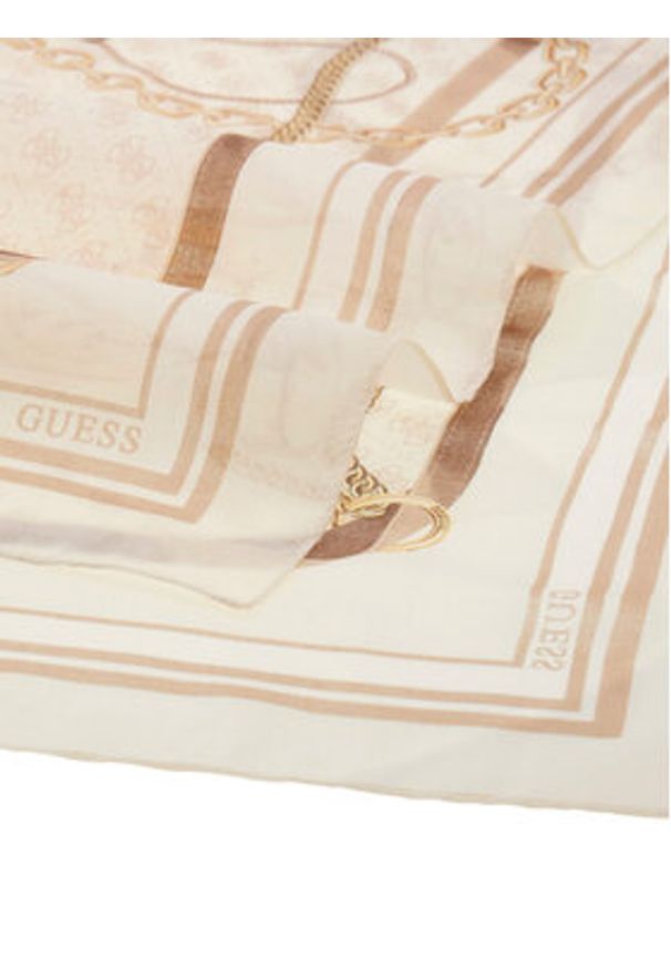 Guess Chusta AW5537 POL03 Kremowy. Kolor: kremowy. Materiał: poliester