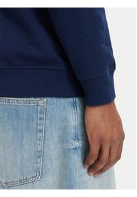 TOMMY HILFIGER - Tommy Hilfiger Bluza Terry UM0UM03910 Granatowy Regular Fit. Kolor: niebieski. Materiał: bawełna #7