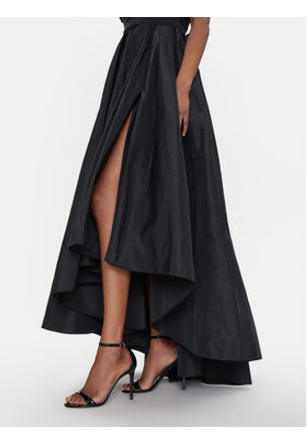Pinko - PINKO Sukienka wieczorowa 104937 Y3LE Czarny Regular Fit. Kolor: czarny. Materiał: syntetyk. Styl: wizytowy