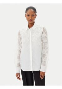 French Connection Koszula 72YAV Biały Regular Fit. Kolor: biały. Materiał: syntetyk #1