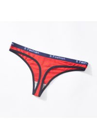 Intica - Stringi sportowe elastyczne do treningu Makenzie. Kolor: czerwony. Materiał: materiał