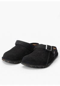 Birkenstock - Klapki męskie BIRKENSTOCK LUTRY PREMIUM. Okazja: do pracy, na spacer, na co dzień. Kolor: czarny. Styl: casual