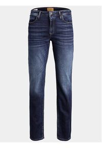 Jack & Jones - Jack&Jones Jeansy Clark 12177444 Granatowy Regular Fit. Kolor: niebieski