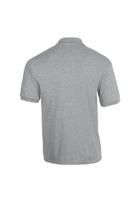 GILDAN - Koszulka Polo Dla Dorosłych Unisex Dryblend Jersey. Typ kołnierza: polo. Kolor: szary. Materiał: jersey