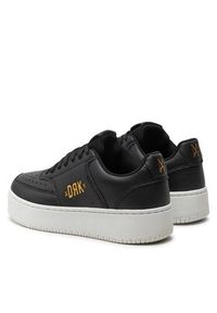Dorko Sneakersy 90 Classic Platform DS24S20W Czarny. Kolor: czarny. Obcas: na platformie #5