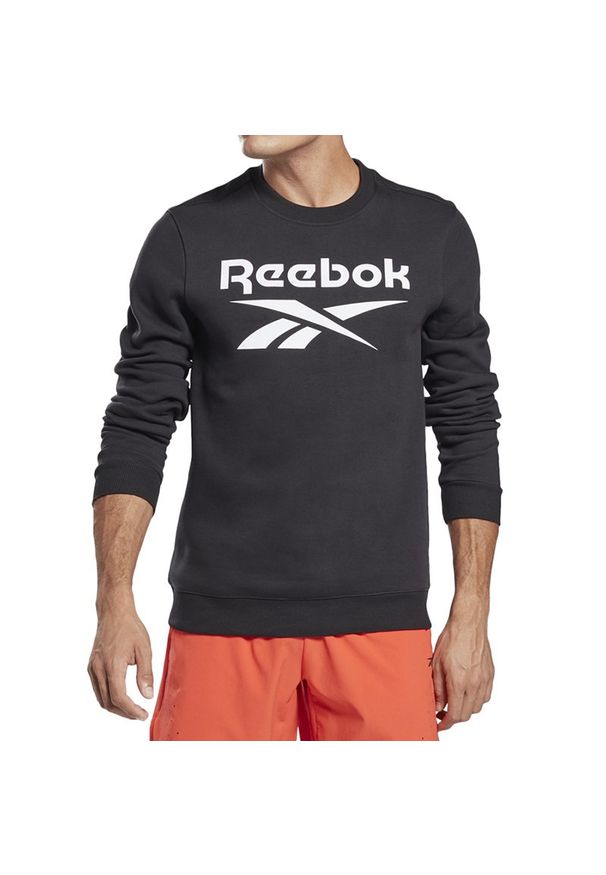 Reebok Identity Fleece Crew > GR1654. Okazja: na co dzień. Materiał: polar, materiał, poliester, bawełna. Wzór: aplikacja. Styl: casual, klasyczny