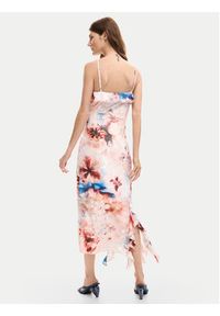 Desigual Sukienka letnia Mallo 26SWVK35 Różowy Slim Fit. Kolor: różowy. Materiał: syntetyk. Sezon: lato #6