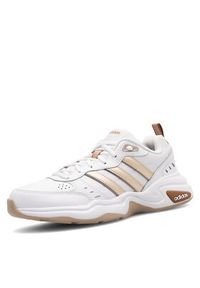 Adidas - adidas Sneakersy STRUTTER IG7828 Biały. Kolor: biały. Materiał: skóra
