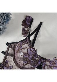 Intica - Zestaw bieliźniany z tiulowym pasem i koronkowymi detalami Rosely. Kolor: wielokolorowy. Materiał: tiul, koronka #2