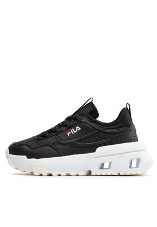 Fila Sneakersy Upgr8 Wmn FFW0125.80010 Czarny. Kolor: czarny. Materiał: skóra