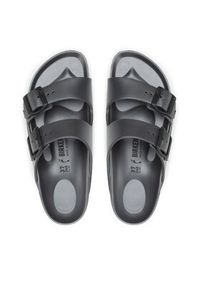 Birkenstock Klapki Arizona 1001498 Szary. Kolor: szary. Materiał: skóra #3