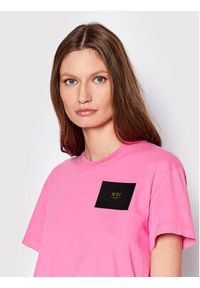 N°21 T-Shirt 22I N2M0 F011 4203 Różowy Regular Fit. Kolor: różowy. Materiał: bawełna #6