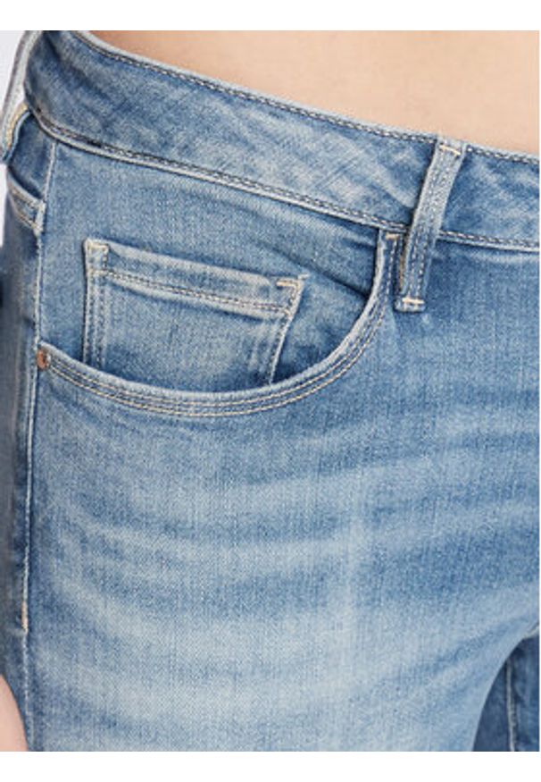 Guess Jeansy Annette W2YA99 D4Q01 Niebieski Skinny Fit. Kolor: niebieski