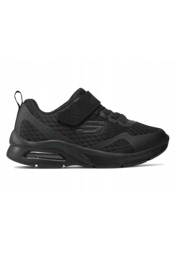 skechers - BUTY dziecięce SKECHERS TORVIX 403775L-BBK czarne na rzepę lekkie. Zapięcie: rzepy. Kolor: czarny. Model: Skechers Sport. Sport: turystyka piesza