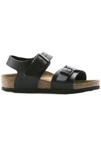 Buty do chodzenia dla dzieci Birkenstock New York Kids BF Black. Zapięcie: klamry. Kolor: czarny. Materiał: syntetyk, materiał #2