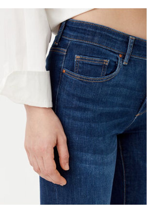 only - ONLY Jeansy Ann 15337824 Granatowy Flared Fit. Kolor: niebieski