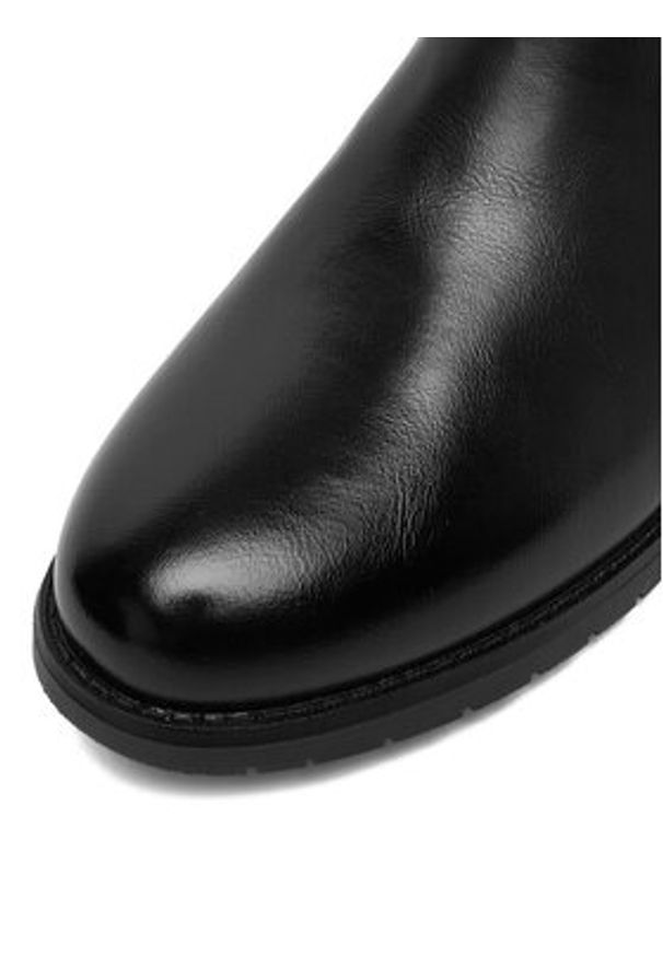 Jenny - JENNY Botki CEO-JAIMI H10816-1A Czarny. Kolor: czarny. Materiał: syntetyk, materiał