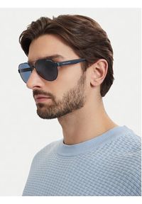 Armani Exchange Okulary przeciwsłoneczne 0AX2034S 609980 Granatowy. Kolor: niebieski #5
