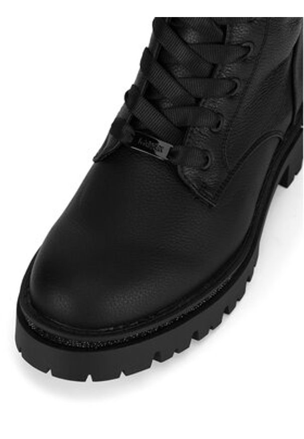 MEXX Trzewiki MI001712743W Czarny. Kolor: czarny. Materiał: materiał