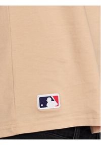New Era T-Shirt Unisex New York Yankees Mlb League Essential 60332281 Beżowy Oversize. Kolor: beżowy. Materiał: bawełna #5