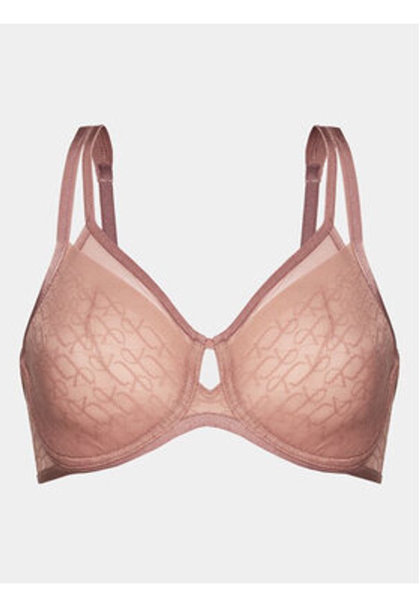 Triumph Biustonosz z fiszbiną Triumph Signature Sheer W01 EX 10215906 Beżowy. Kolor: beżowy. Materiał: syntetyk