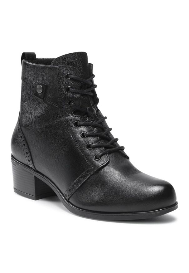 Lasocki Trzewiki EST-GUSTA-03 Czarny. Kolor: czarny. Materiał: skóra