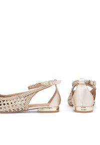 Sergio Bardi Baleriny DELL - 62109-01SB Złoty. Kolor: złoty. Materiał: skóra #8