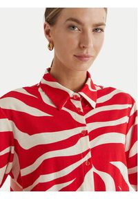 only - ONLY Koszula Sakura 15366883 Czerwony Regular Fit. Kolor: czerwony. Materiał: syntetyk #2