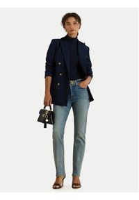 Lauren Ralph Lauren - LAUREN RALPH LAUREN Jeansy 200P03646001 Niebieski Straight Fit. Kolor: niebieski #4