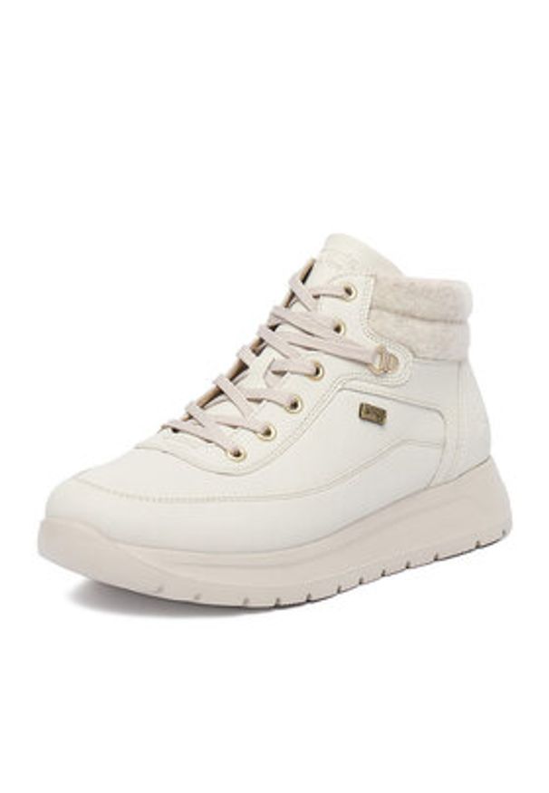 Remonte Trzewiki CEO-D2V71-80 Biały. Kolor: biały. Materiał: syntetyk, skóra