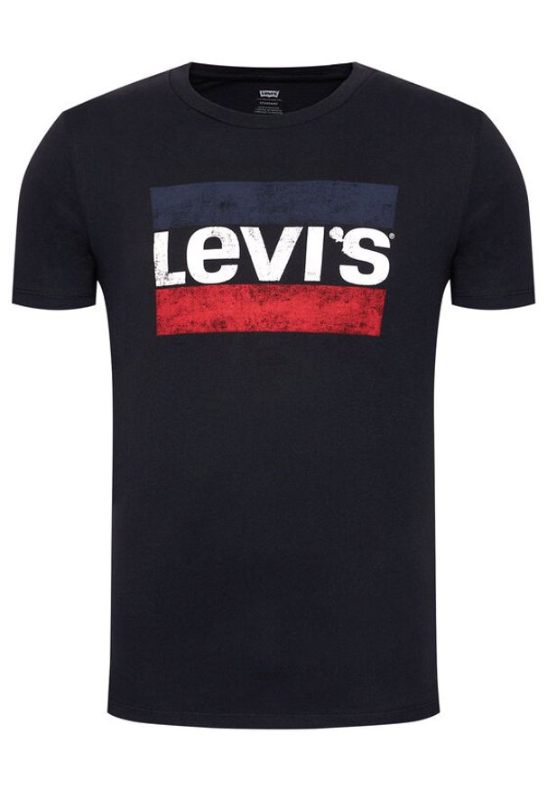 Levi's® T-Shirt Sportswear Graphic Tee 39636-0050 Czarny Regular Fit. Kolor: czarny. Materiał: bawełna