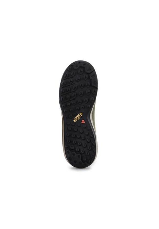 keen - Buty do chodzenia damskie Keen Tempo Flex WP. Zapięcie: sznurówki. Kolor: wielokolorowy, zielony. Materiał: materiał, syntetyk. Szerokość cholewki: normalna. Sport: turystyka piesza