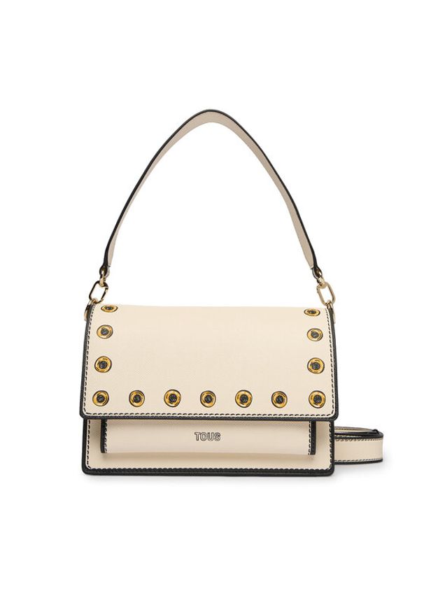 Tous - TOUS Torebka TRAMPANTOJO 2002358401 Beżowy. Kolor: beżowy. Materiał: skórzane