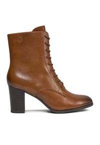 Botki Caprice. Kolor: brązowy #1