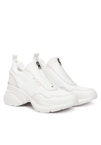 MICHAEL Michael Kors Sneakersy Zuma Mixed-Media Trainer 43F5ZUFP3L Biały. Kolor: biały. Materiał: materiał #3