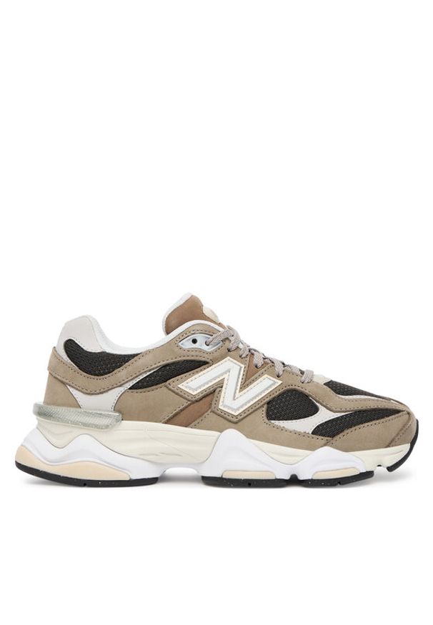 New Balance Sneakersy U9060CTA W Brązowy. Kolor: brązowy. Materiał: zamsz, skóra