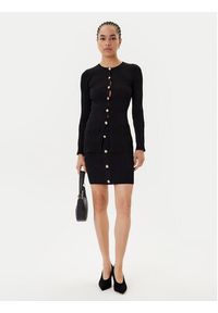Marciano Guess Spódnica mini 5YGD32 5881Z Czarny Slim Fit. Kolor: czarny. Materiał: wiskoza